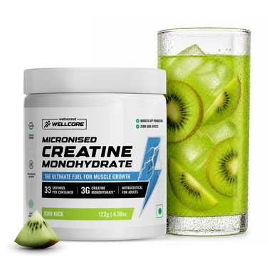 Wellcore Creatine Monohydrate 122g and 307g